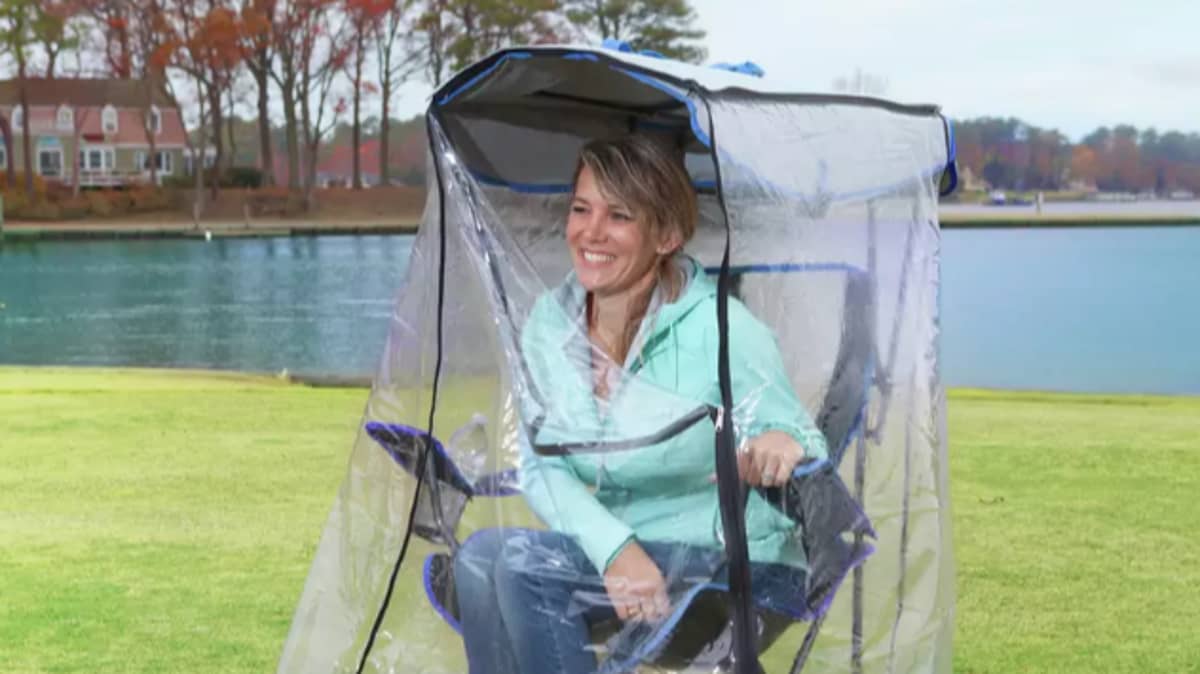Camping Chair With A Waterproof Cover, Outdoor Folding Chair Covers Waterproof