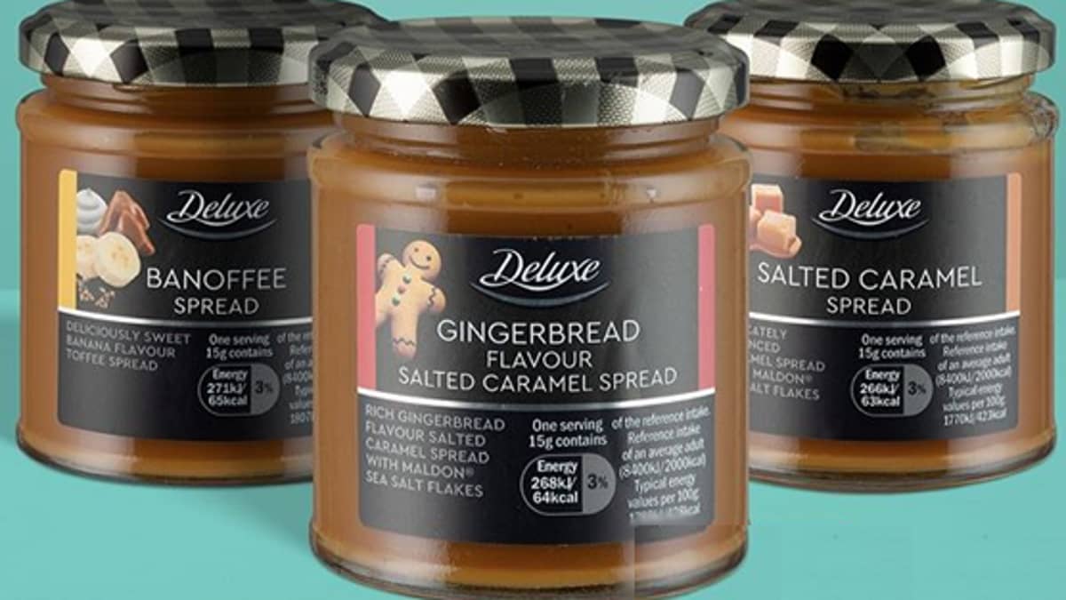 haag Kan worden berekend Beangstigend Lidl Has Launched Salted Caramel, Gingerbread and Banoffee Spreads For  Christmas - Tyla
