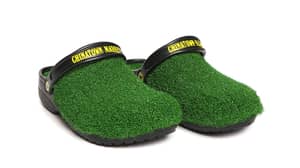 You Can Now Buy Grass-Covered Crocs