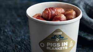 Greggs' Christmas Menu Includes Tubs Of Pigs In Blankets 