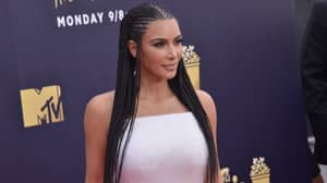 Kim Kardashian Flaunts Glowing Neck Implants On Instagram Story