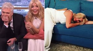 Holly Willoughby And Phillip Schofield Are All Of Us After A Work Party