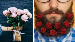 Beard Bouquets Are The Ultimate Valentine's Day Accessory