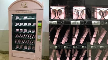 Woman Invents Eyelash Vending Machines And We Need To Try This