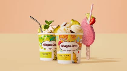 Häagen-Dazs Launches Cocktail-Flavoured Ice Cream