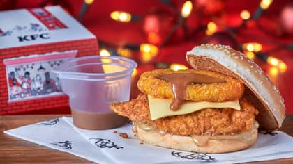 KFC Announces A New Christmas Gravy Burger