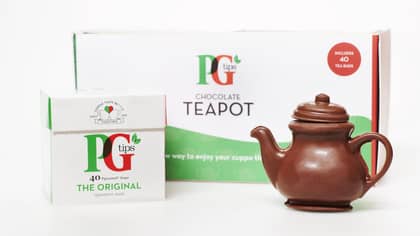 PG Tips Is Selling An Actual Chocolate Teapot For Easter