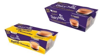 Cadbury's Dairy Milk Chocolate And Caramel Cheesecakes Look Ultra Indulgent 