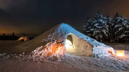 You Can Sleep Under The Stars In This Igloo In Finland But Be Warned It'll Be Cold