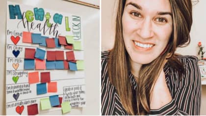 Teacher Introduces Mental Health Board To Help Students Talk About Their Feelings