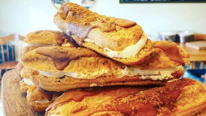 People Are Making Creamy Biscoff Eclairs And They Look Delicious