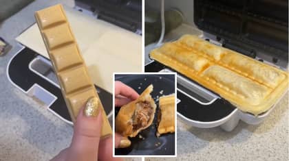This Caramilk And Mars Bar 'Sausage Roll' Is Blowing People's Minds