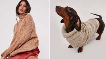 Missguided Is Selling Matching Dog And Owner Jumpers For Christmas