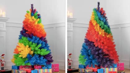 ASDA Is Launching Huge Rainbow Christmas Trees