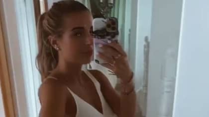 Pregnant Dani Dyer Shares Baby Scan Pic With  Message To Sammy Kimmence