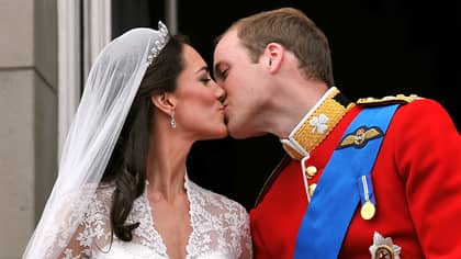 People Spot Creepy Hidden Figure In Kate Middleton And Prince William's Wedding Photo