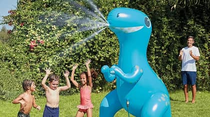 Asda Is Selling A Giant 7ft Dinosaur Sprinkler That's Perfect For The Heatwave