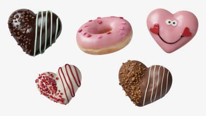 Krispy Kreme Is Rolling Out A Valentine's Day Range