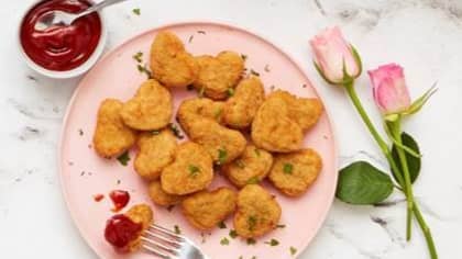 Aldi Launches Heart-Shaped Chicken Nuggets For Valentine's Day