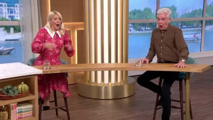 Holly And Phil In Hysterics As Nudist Accidentally Flashes Genitals Live On 'This Morning'