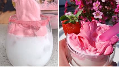 People Are Making Whipped Strawberry Milkshake And Oh My