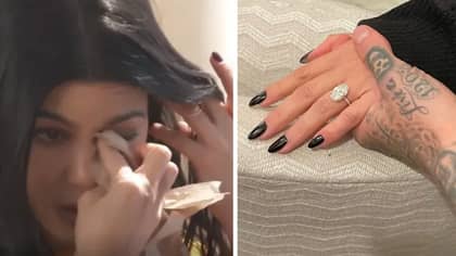 Kourtney Kardashian Reveals She Broke Her Engagement Ring