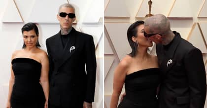 Fans 'Uncomfortable' With Kourtney And Travis' PDA On Oscars Red Carpet