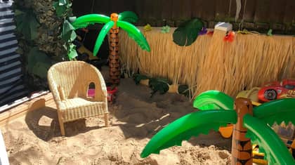 People Are Turning Their Back Gardens Into Beaches