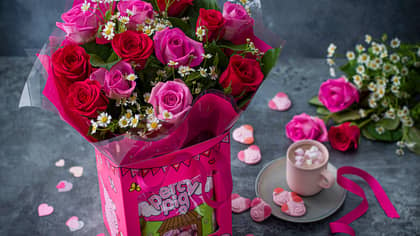M&S Launches Percy Pig Flowers For Valentine's Day