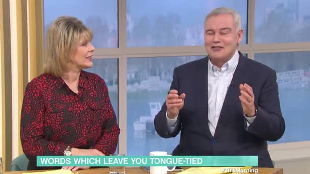 Eamonn Holmes Can't Pronounce The Word 'Thoroughbred'