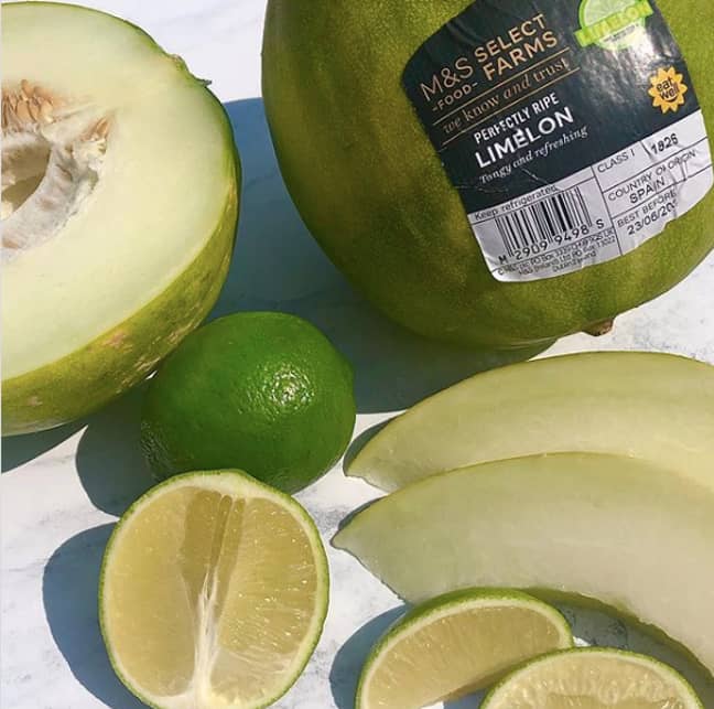 The limelon is a lemon-lime crossover (Credit: M&amp;S) 
