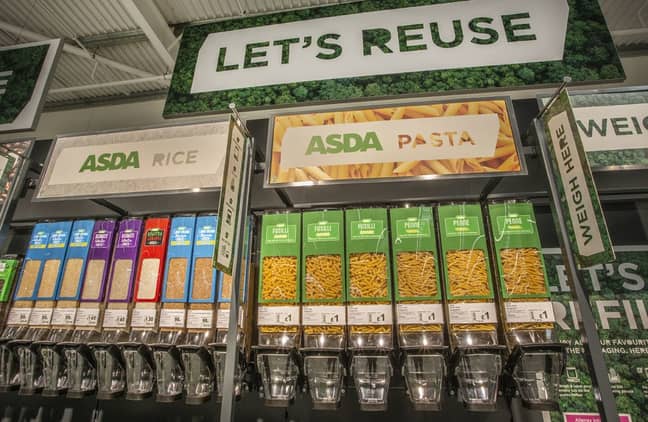 Asda has launched its trial store, unveiling a new plastic reduction strategy (Credit: Asda)
