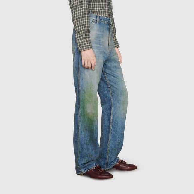Fancy spending six big ones on grass stained jeans? (Credit: Gucci)