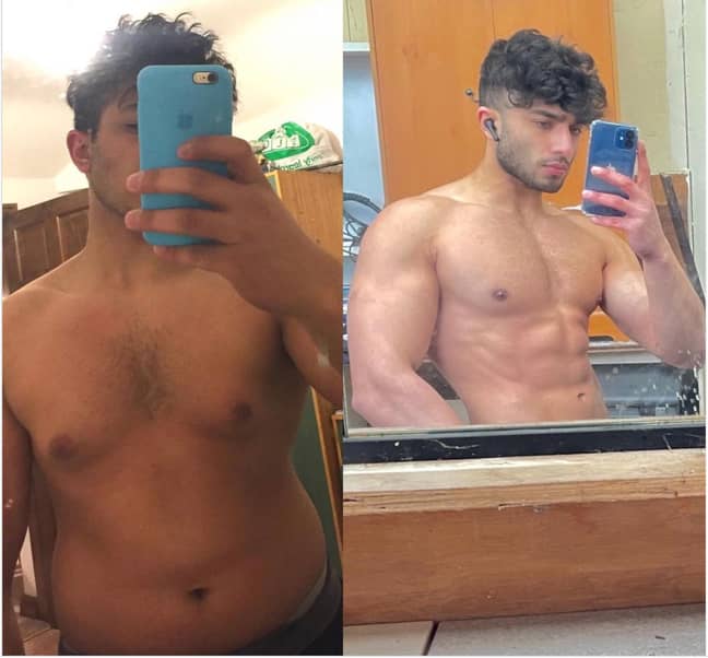 Zack Chugg is a fitness ambassador after doing so well with his own weightloss journey (Credit: Instagram/zack.chug)