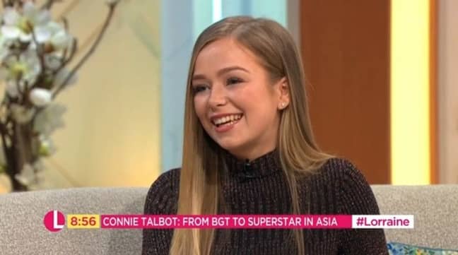 Connie found fame at the age of six and is making her return now aged 18 (Credit: ITV)