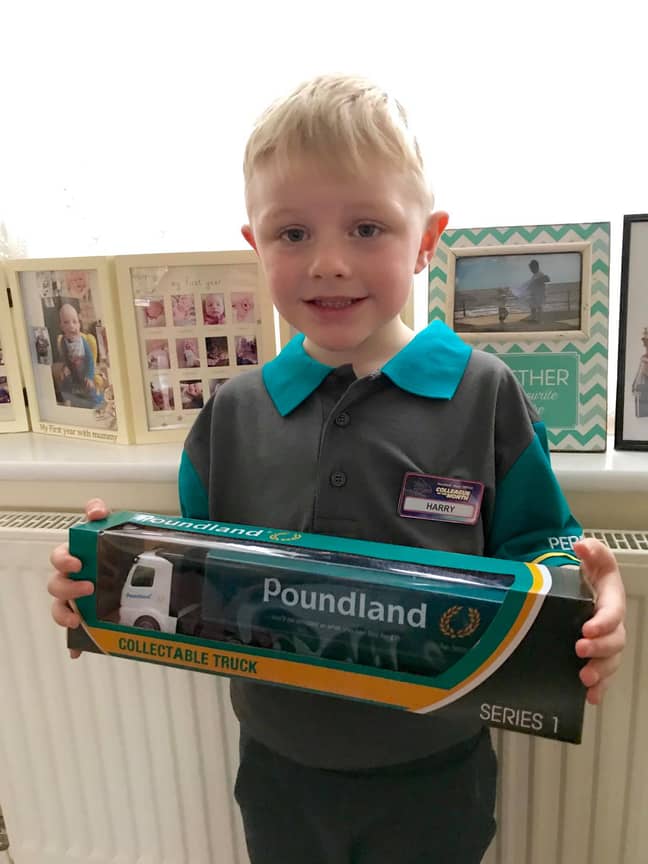A local Poundland sent the superfan a fresh new uniform (Credit: Facebook - Melanie Lord)