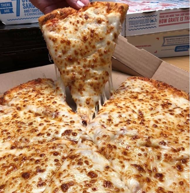 Domino's is currently working on a tasty cheese alternative (Credit: Domino's)