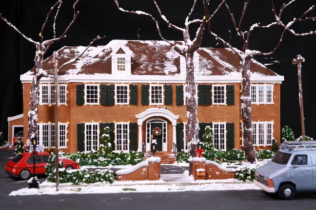 The house is made entirely by gingerbread (Credit: PA Images)