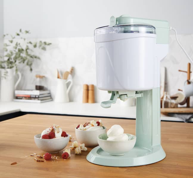 The ice cream maker is part of the new Special Buys range (Credit: Aldi)