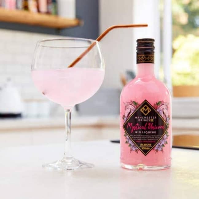 You can also buy Manchester Drinks Comapany's Mystical Unicorn Gin Liqueur at Morrisons stores (Credit: Amazon)