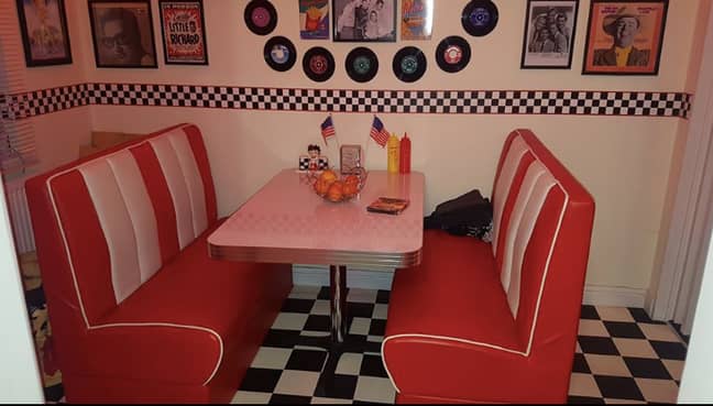 The diner looks good straight out of a movie (Credit: Tracy Campbell) 