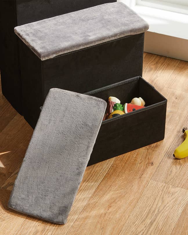 The steps even double up as storage (Credit: Aldi)