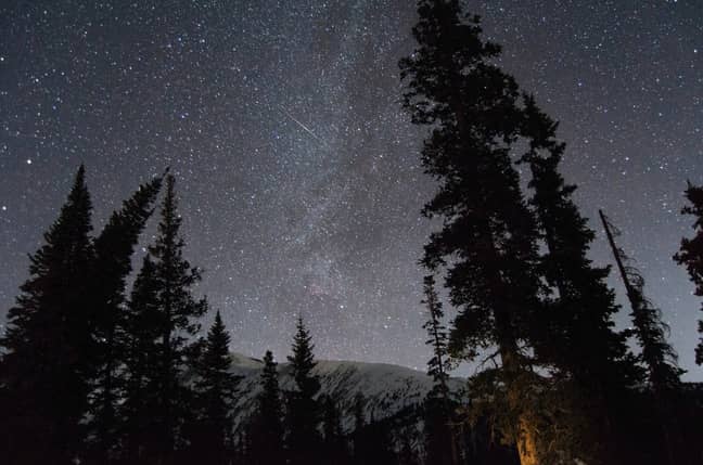 Your naked eye is the best instrument to use to see meteors - don't use binoculars or a telescope as these have narrow fields of view (Credit: Unsplash)