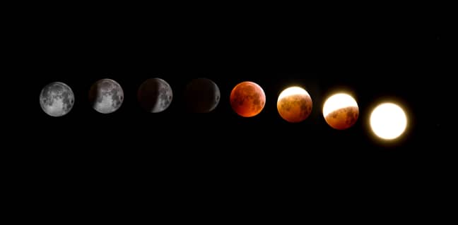 Phases of the moon. Credit: Pexels