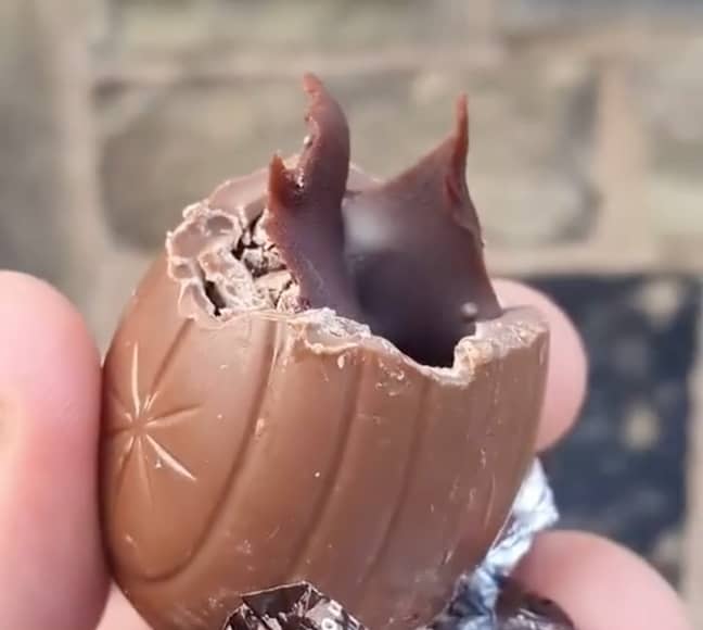 This Creme Egg is filled with chocolate fondant (Credit: GBgifts)