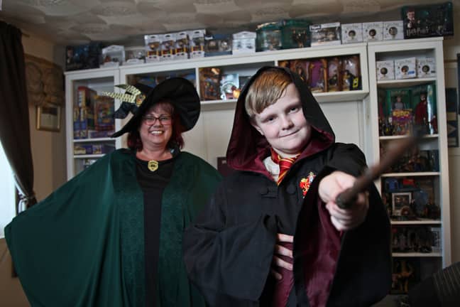 Tracey wants to turn the pub into a 'Harry Potter' shrine (Credit: Caters News)