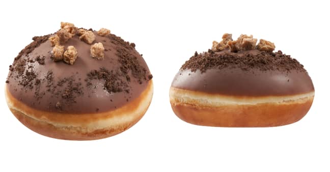 Krispy Kreme is selling a doughnut filled with cookie dough (Credit: Krispy Kreme)