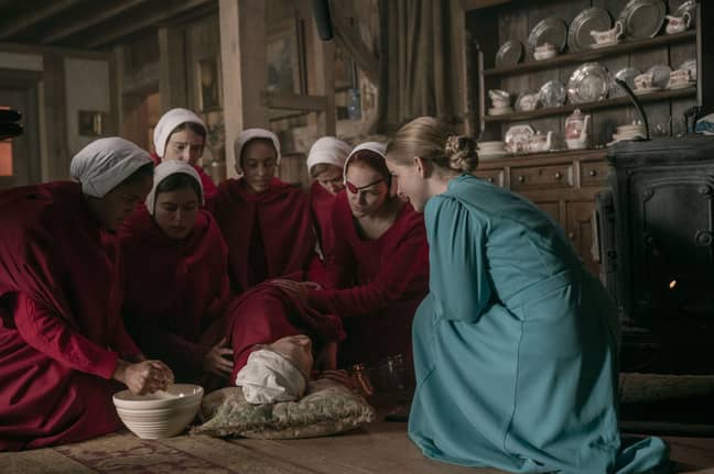 Viewers were upset that some of the handmaids appeared to be killed at the end of the episode (Credit: Channel 4)