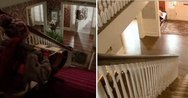 All that's changed about the stairs is the colour scheme (Credit: Marissa Hopkins/Disney)