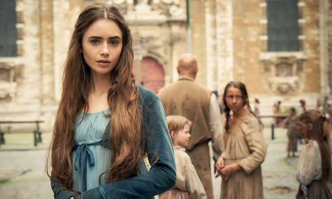 Lily Colman stars in new Les Mis series. Credit: BBC One